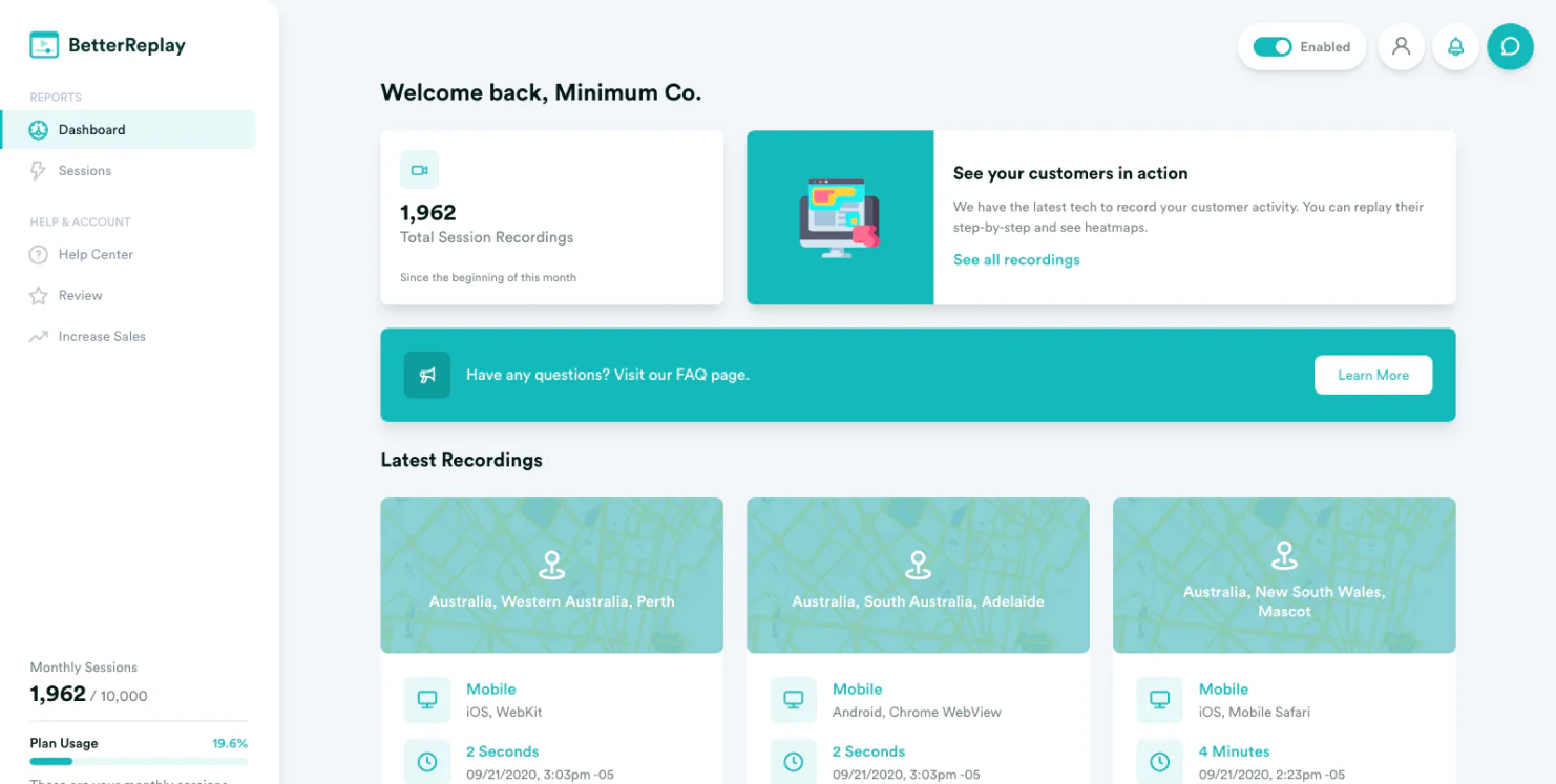 peek interface