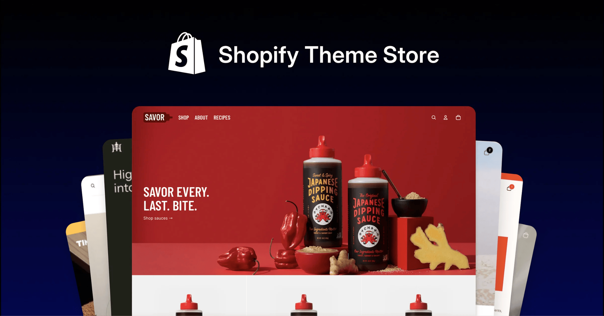 shopify theme store banner