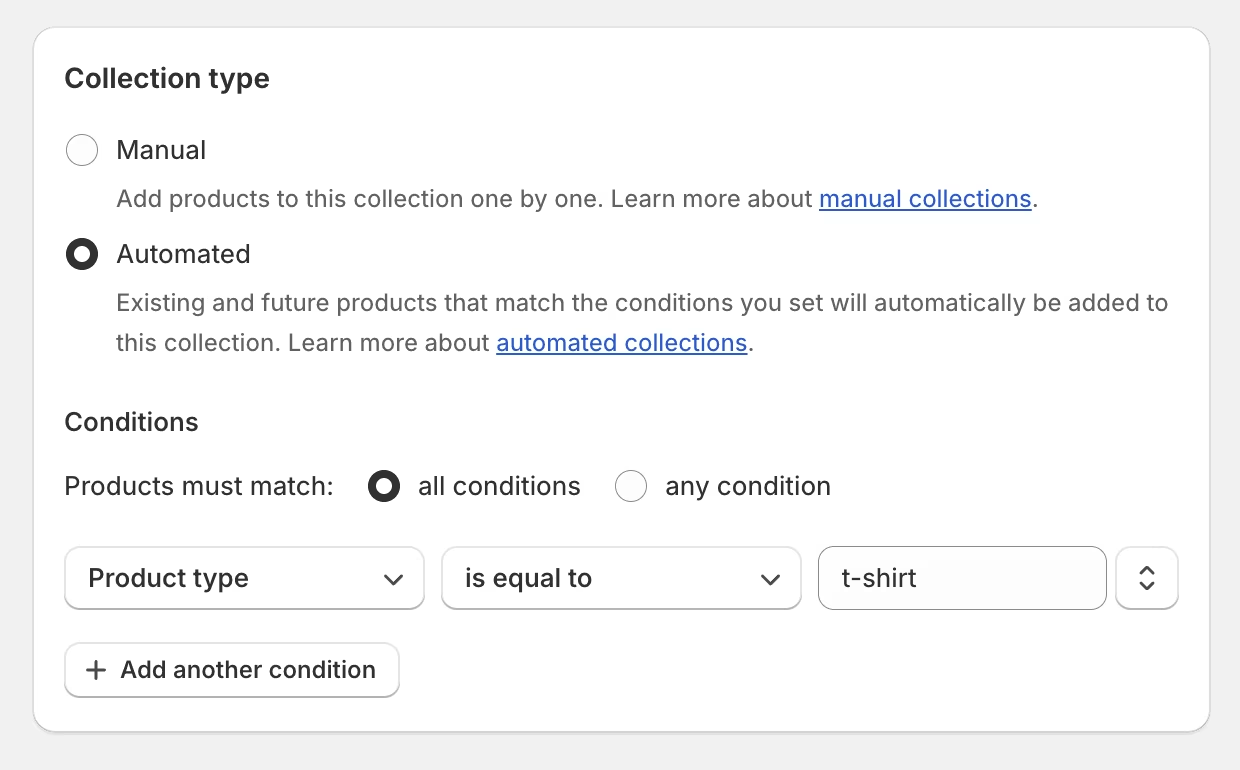 Automatically Classify Products Into Suitable Collections