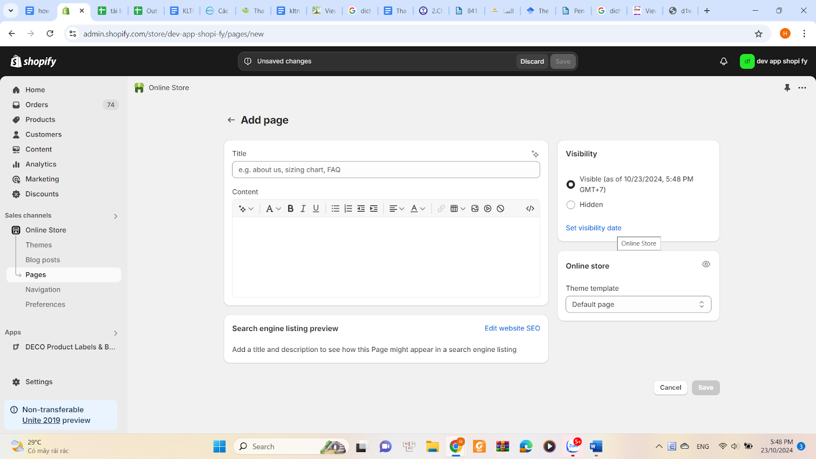 Components Of Add Page