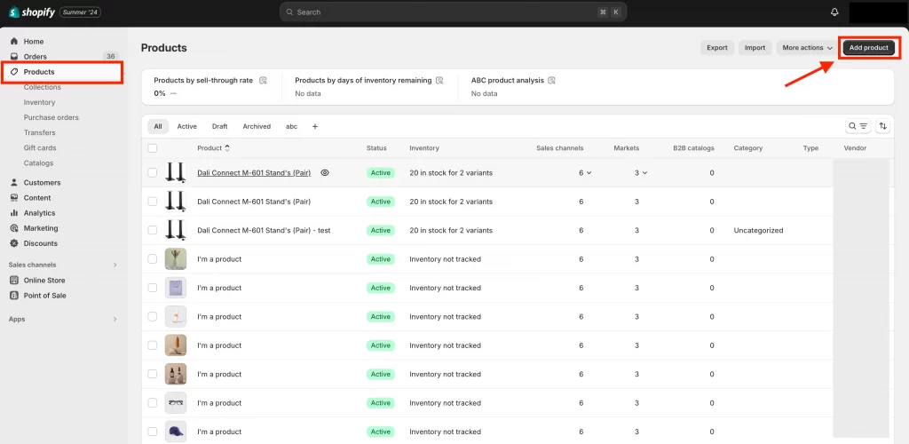 How To Access To A Shopify Account