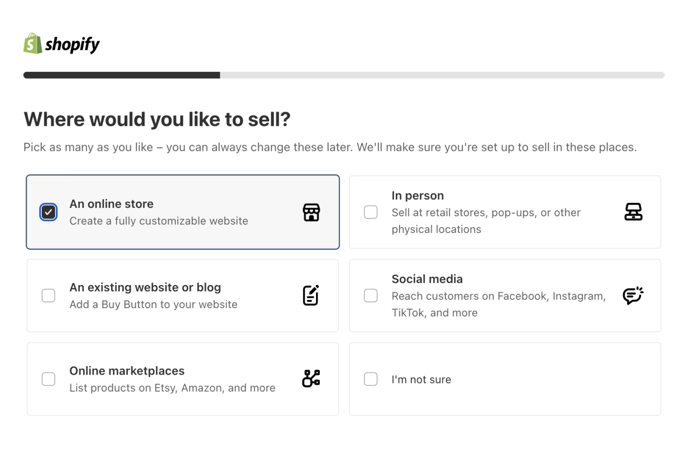 Where You Want To Sell? An Online Store, Online,...