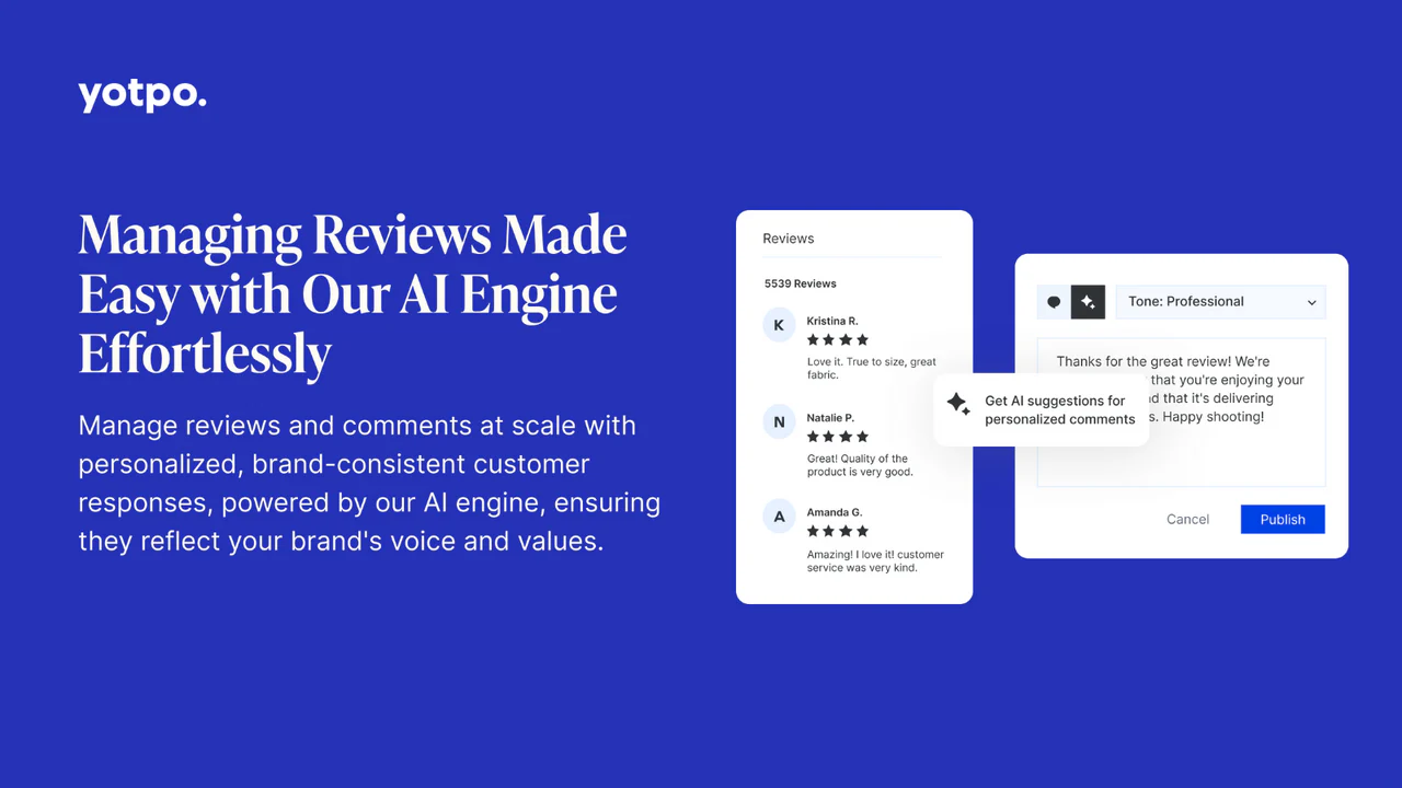 yotpo interface