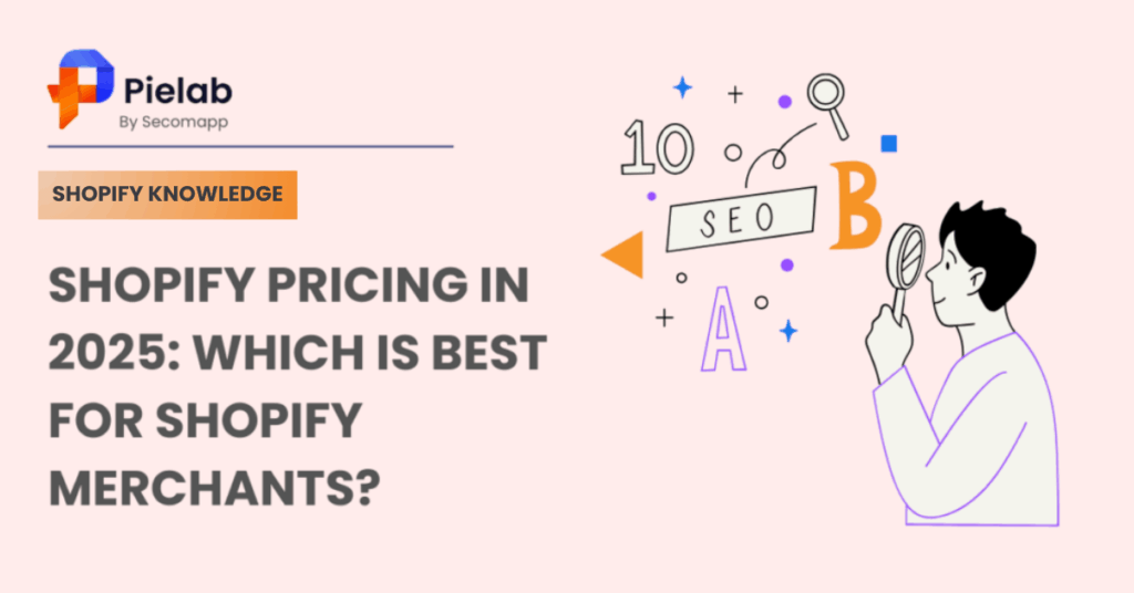 shopify pricing in 2025
