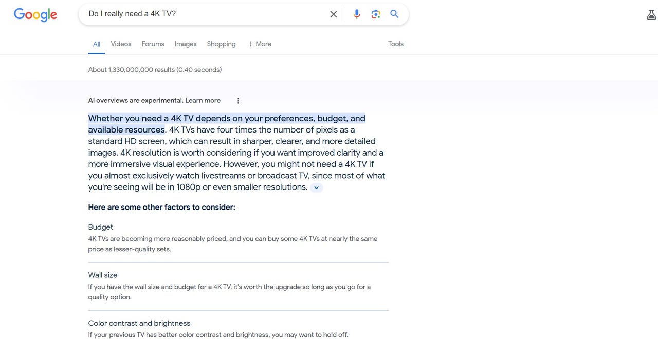 Google Starts Showing Ai-generated Overviews Above Search Results For Some Users 