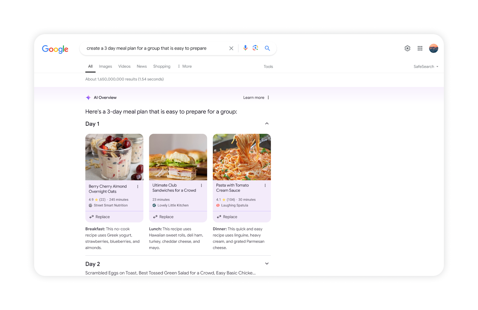 ai overview search