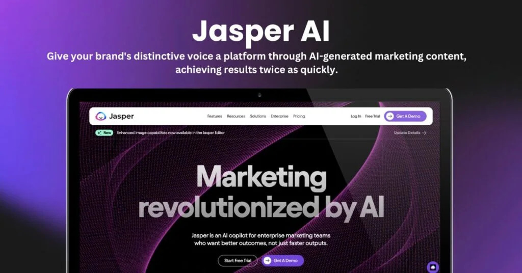 Jasperai-landing-webpage