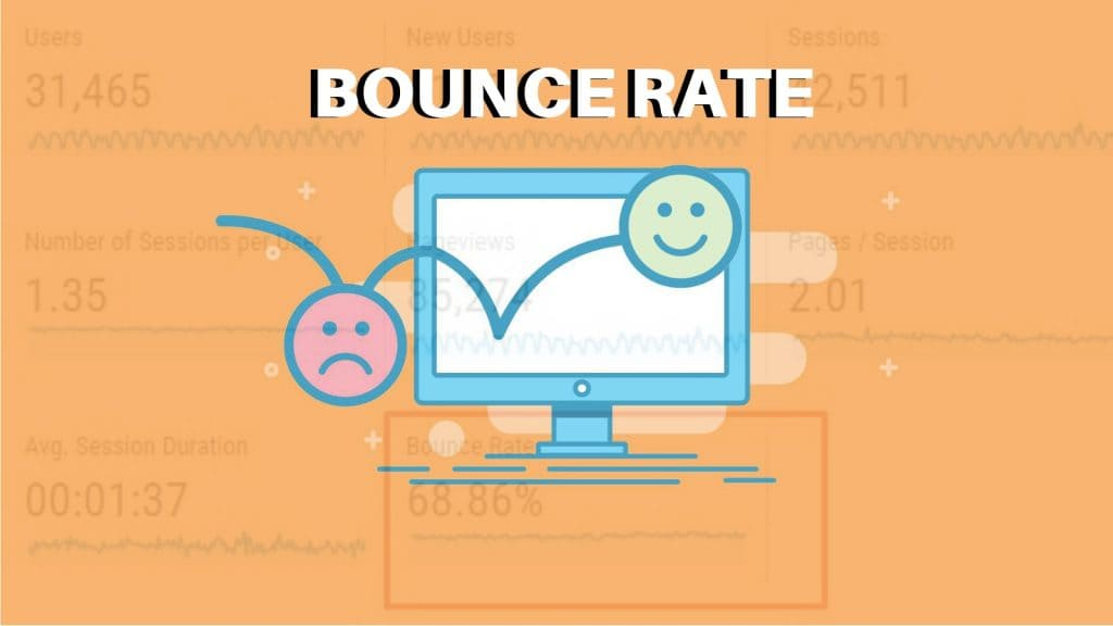 bounce rate illustrations