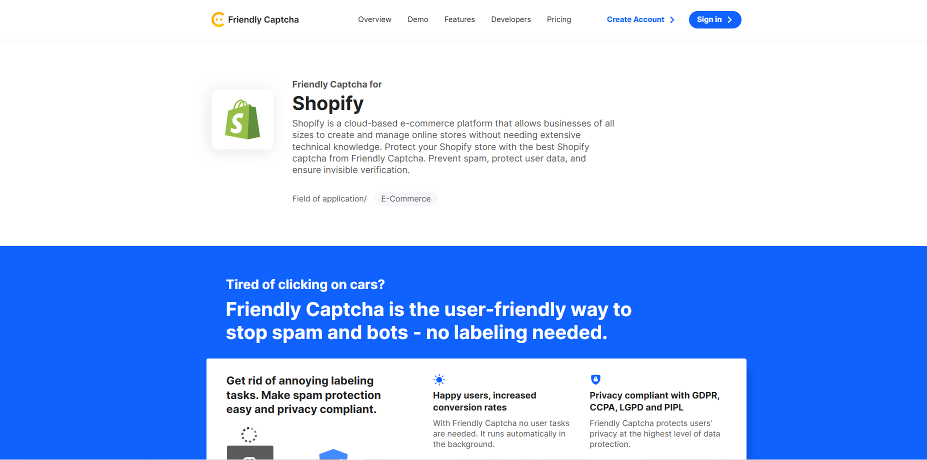 freindly captcha