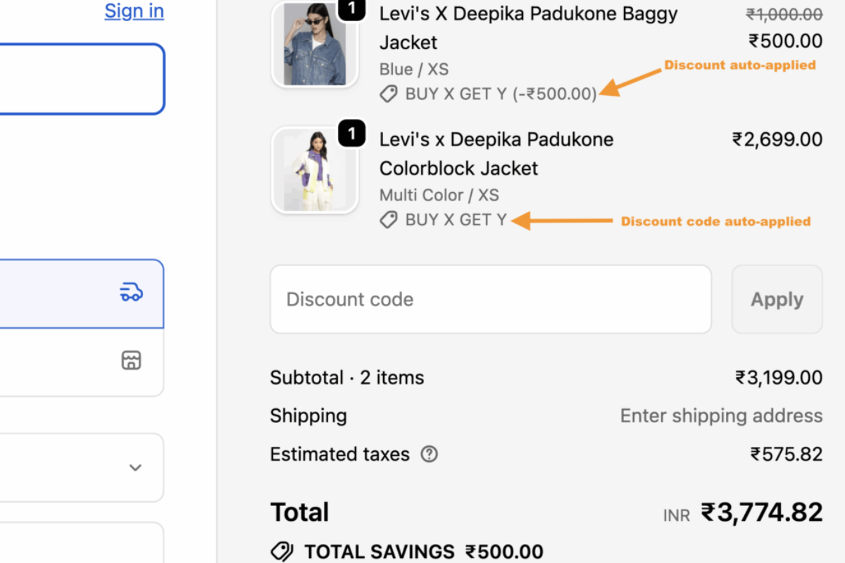Shopify Discount Code: 5 Proven Ways to Boost Sales and Reward Customers 2 Shopify discount code types showing percentage off, buy X get Y, free shipping, and customer eligibility options