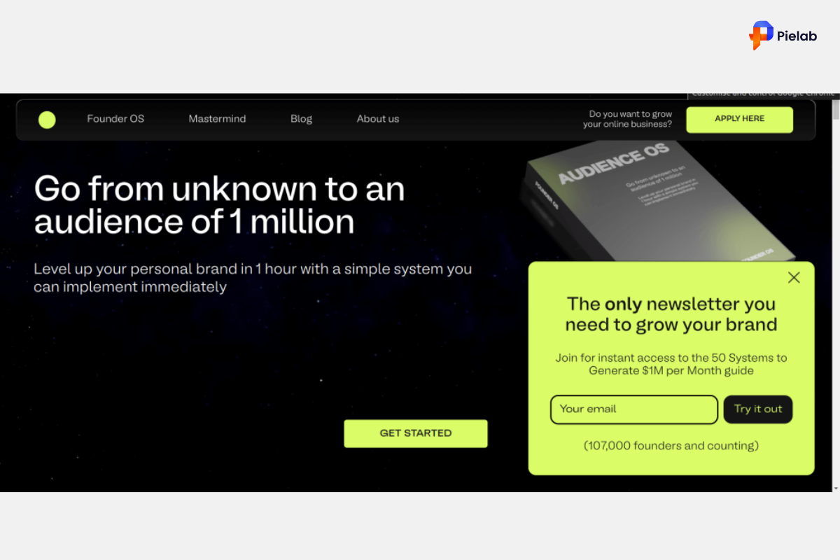 Shopify Newsletter Popup: How to Grow Your Email List Fast (2026) 4 A non-intrusive, side-positioned Shopify Newsletter Popup that keeps the browsing experience clean