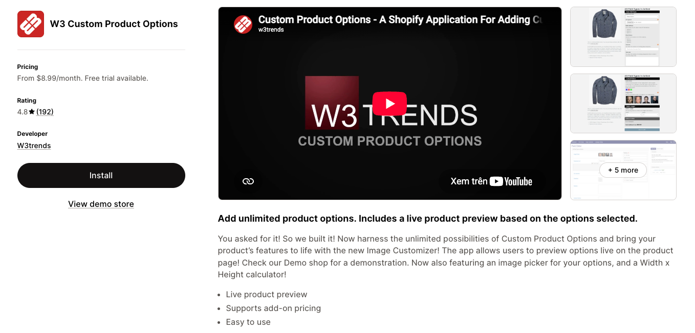 7 Best Shopify Product Customization Apps in 2026 4 Pasted