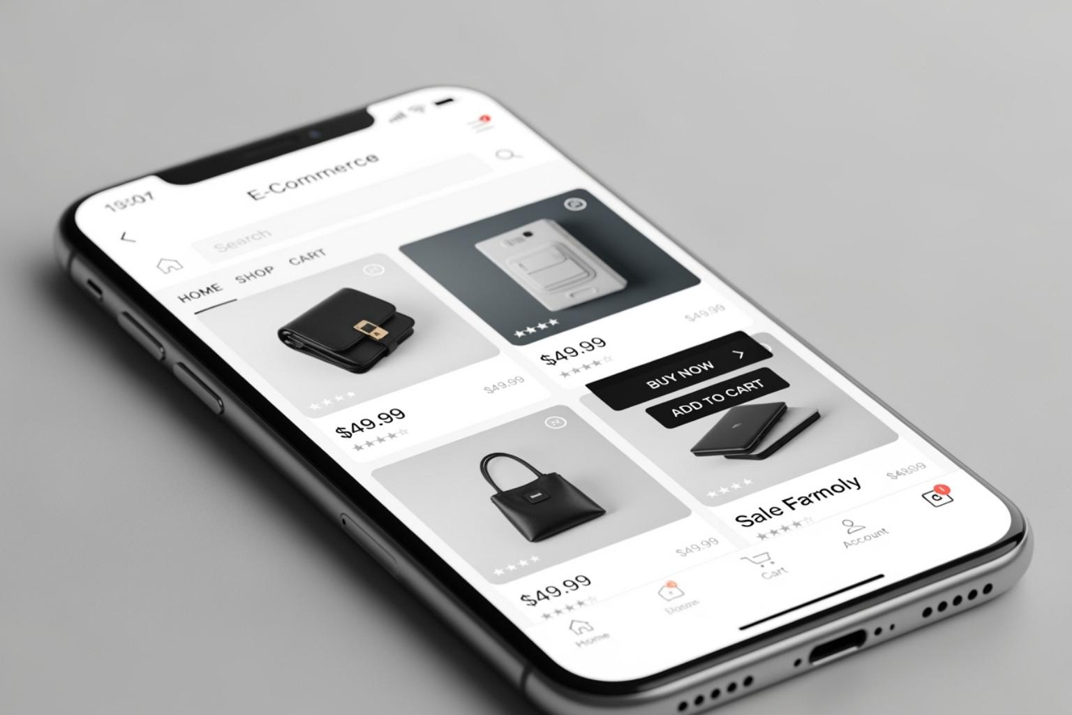 How to Speed Up Your Shopify Store Before BFCM 3 Mobile Shopify sale page with a speed optimized hero banner
